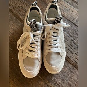 Steve Madden Cream and Black Women's Sneakers